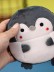 Кошелёк плюшевый &quot;Penguin&quot;, grey (12*10 см) 