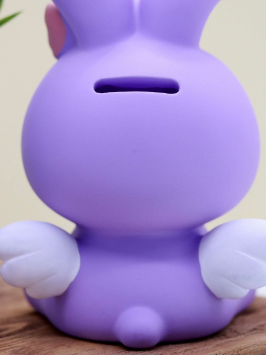 Копилка «Angel bunny», purple (18 см), пластик 