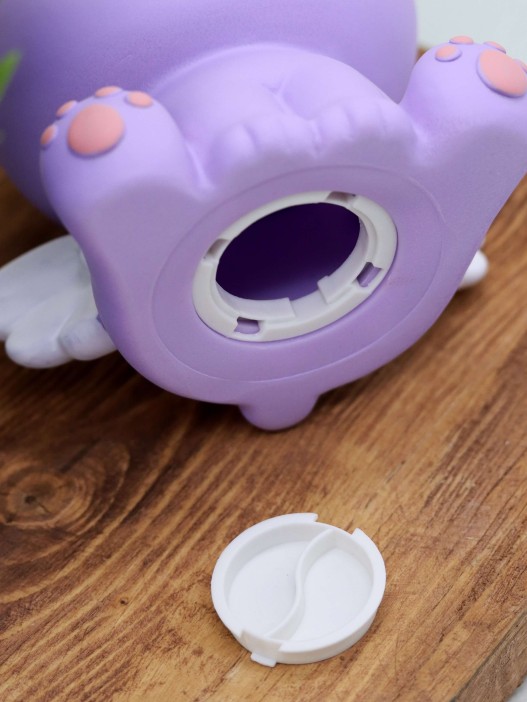 Копилка «Angel bunny», purple (18 см), пластик 