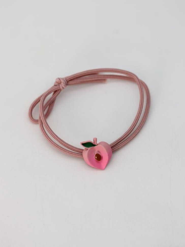 Резинка для волос GIRLY "Сочный фрукт", розовый