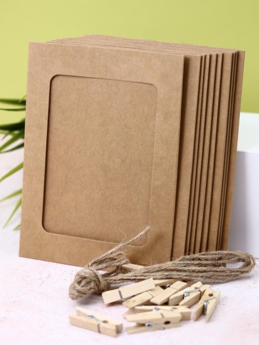 Крафтовые фоторамки «Classic», kraft, 11.5*15.5 см 