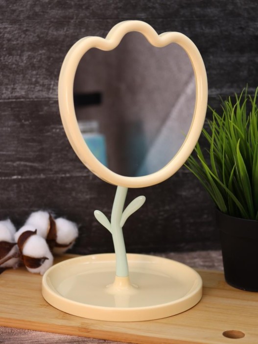 Зеркало настольное GIRLY &quot;Tulip&quot;, yellow 