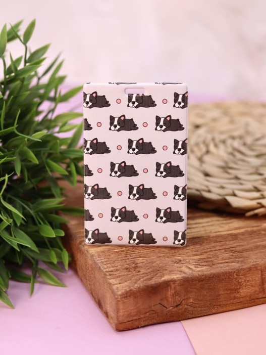 Держатель для карт French Bulldog (6,5 х 10,4 см) 