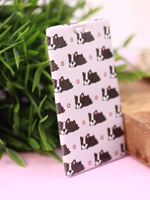 Держатель для карт French Bulldog (6,5 х 10,4 см) 