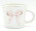 Кружка керамическая «Glamorous bow», pink (390 мл) 