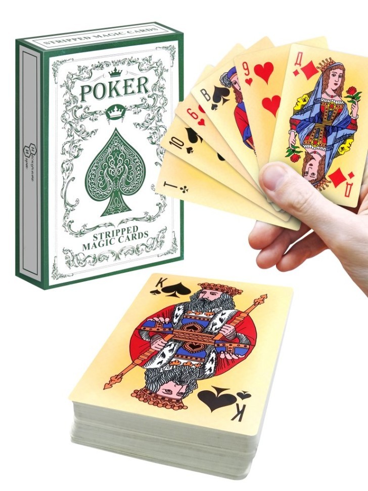 Игра настольная "Карточные фокусы" 2 спец колоды
