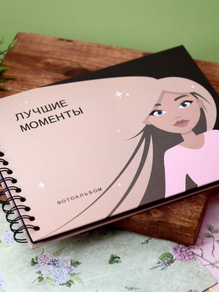 Фотоальбом "Лучшие моменты", белый блеск