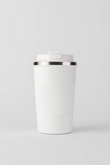 Термокружка "Simple", white (380 ml) 