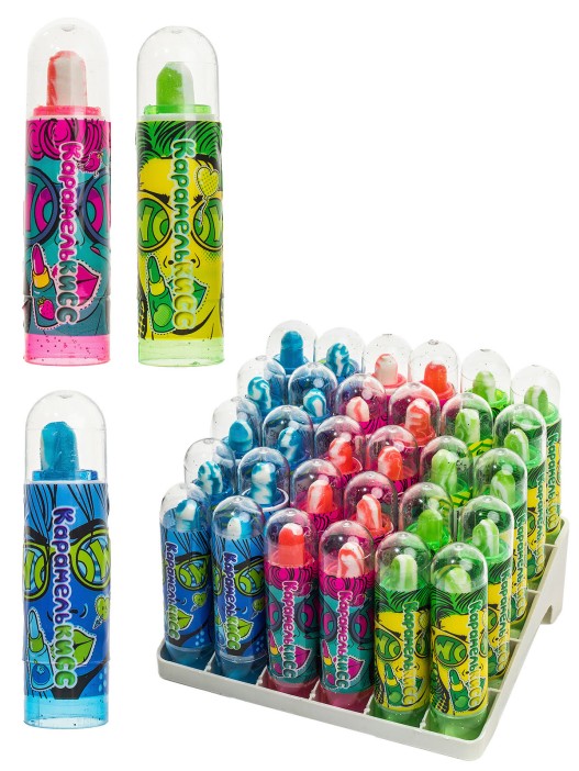 Карамель леденцовая «Карамелькисс», 30шт. 