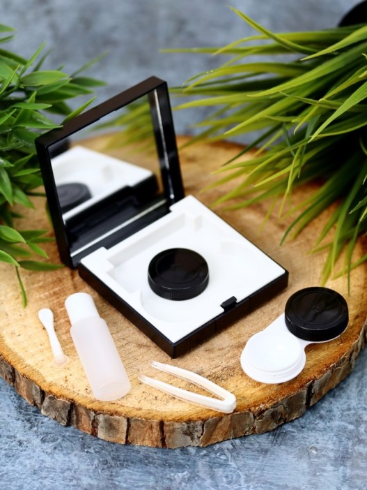 Контейнер для линз «Square», black 