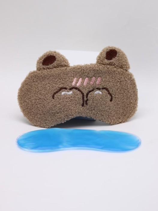 Маска для сна гелевая &quot;Soft paws&quot;, bear 