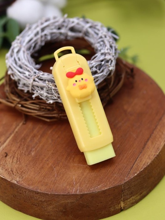 Выдвижной ластик "Little chick", yellow
