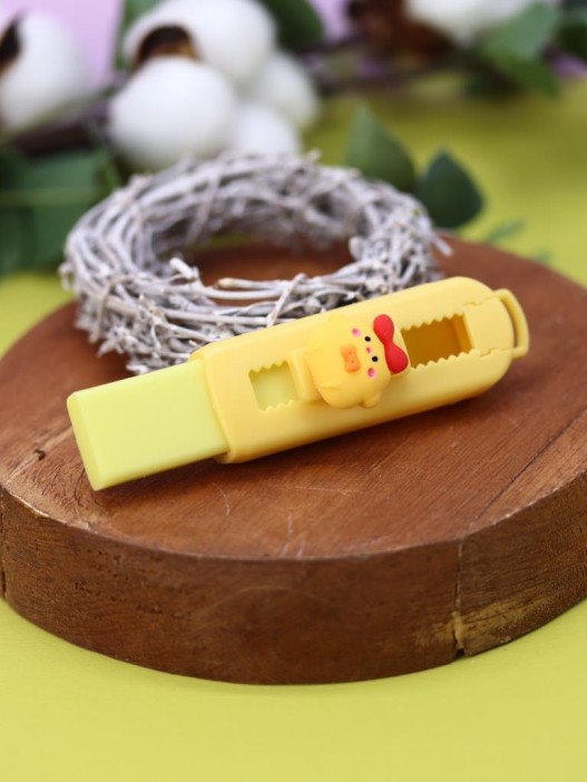 Выдвижной ластик "Little chick", yellow