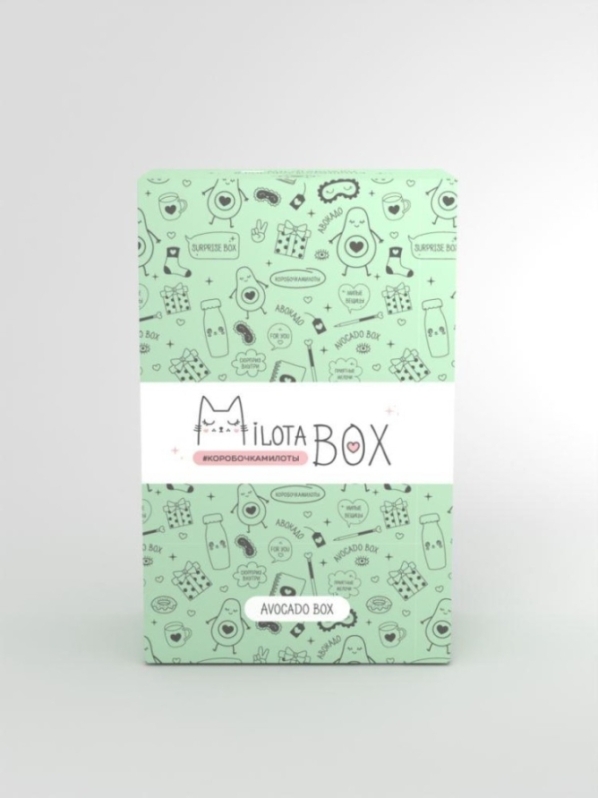MilotaBox мини "Авокадо Бокс" (коробка в старом дизайне)
