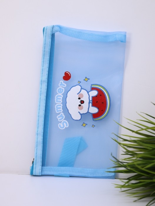 Пенал &quot;Watermelon summer&quot;, blue (11.6*19 см) 