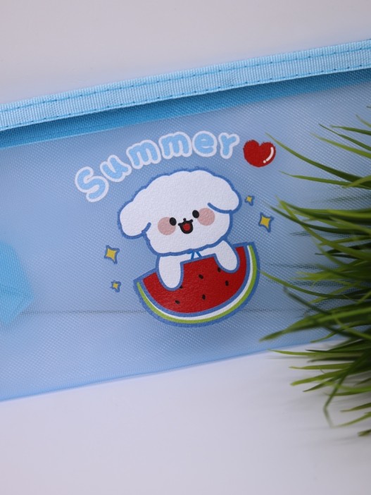 Пенал &quot;Watermelon summer&quot;, blue (11.6*19 см) 