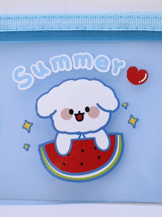 Пенал &quot;Watermelon summer&quot;, blue (11.6*19 см) 