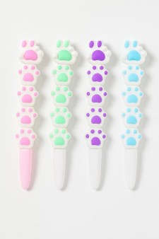 Ручка гелевая  "Paw peace", mix