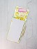 Магнитный блок для записей с карандашом «Bananas», yellow, 10х27 см 