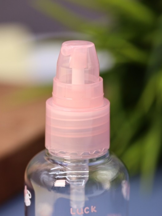 Дорожная бутылочка "Bunny luck", pink (50 ml) 