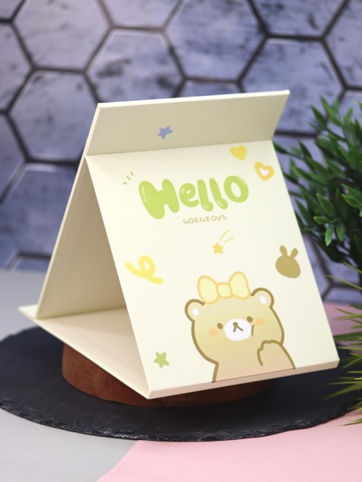 Зеркало &quot;Hello bear&quot;, yellow 
