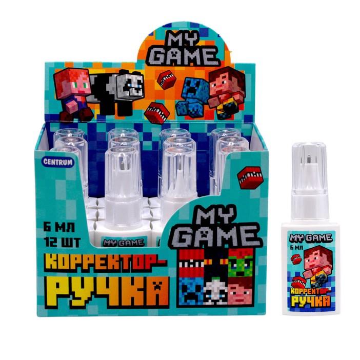 Корректор-ручка "My game" 6 мл 