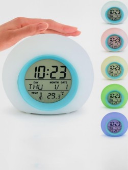 Часы-будильник электронные «Color dream», (8,5*8,5*8 см)