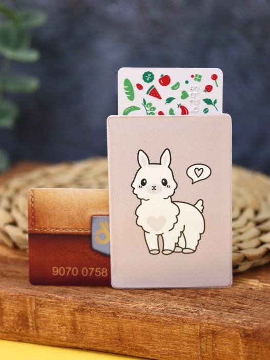 Держатель для карт Аниме «Lama» (6,5 х 9,5 см) 