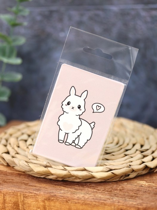 Держатель для карт Аниме «Lama» (6,5 х 9,5 см) 