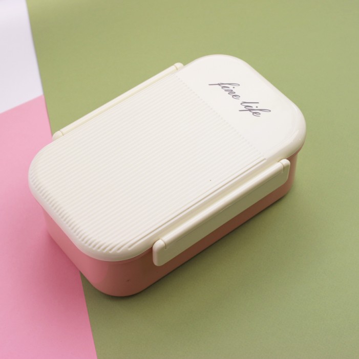 F947C Ланчбокс &quot;Fine life&quot; pink 