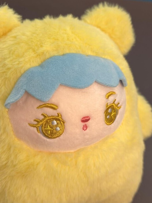 Мягкая игрушка &quot;Fluffy baby&quot;, yellow, 19 см 