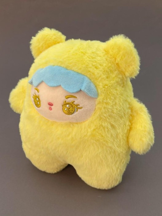 Мягкая игрушка &quot;Fluffy baby&quot;, yellow, 19 см 