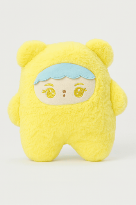 Мягкая игрушка &quot;Fluffy baby&quot;, yellow, 19 см 