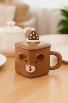 Кружка «Cubic animal, bear», brown (350 ml)