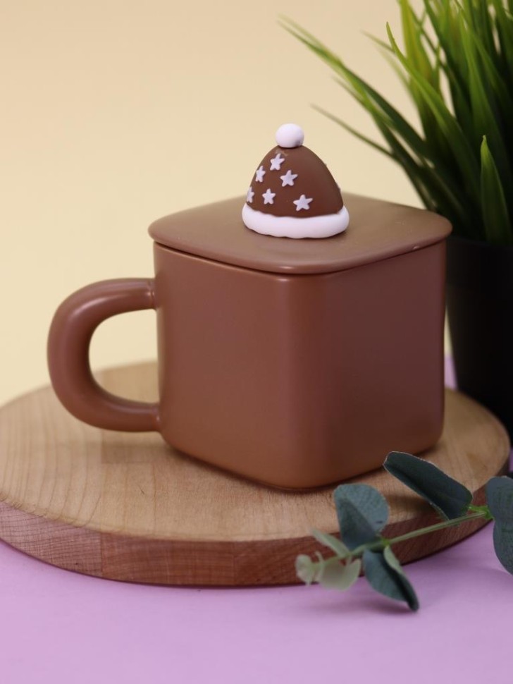 Кружка «Cubic animal, bear», brown (350 ml)