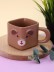 Кружка «Cubic animal, bear», brown (350 ml)