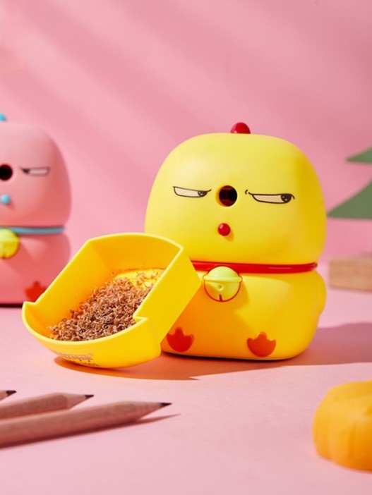 Точилка для карандашей механическая &quot;Suspicious duck&quot;, yellow 