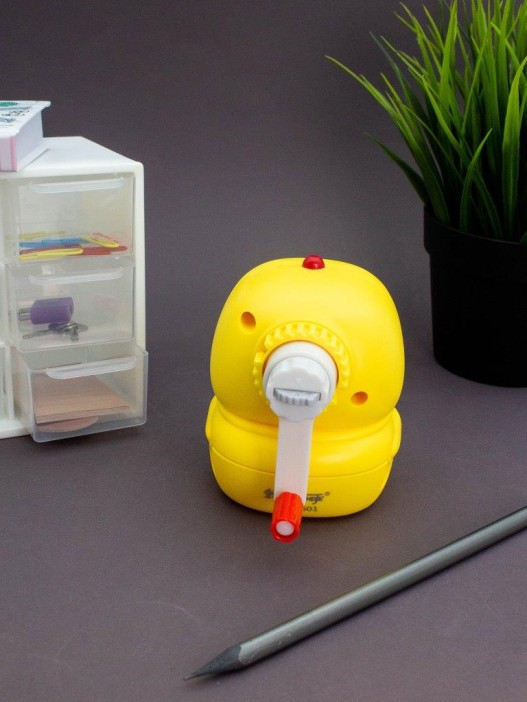 Точилка для карандашей механическая &quot;Suspicious duck&quot;, yellow 