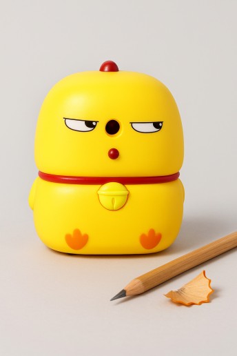 Точилка для карандашей механическая "Suspicious duck", yellow