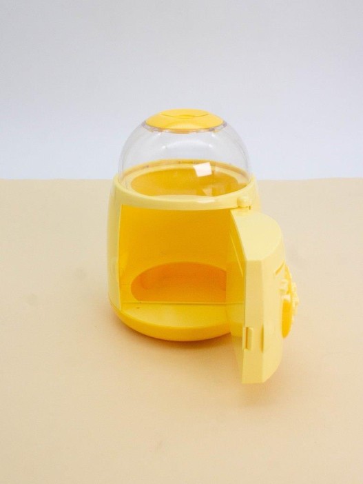 Копилка-сейф &quot;Star bank&quot;, yellow (13x11 см) 