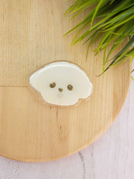 Попсокет &quot;Face cute dog&quot;, white 