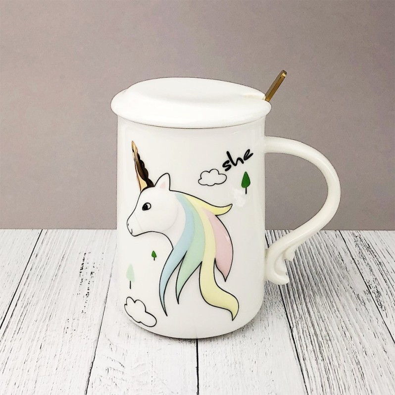 Кружка &quot;Unicorn she&quot; (400ml) 