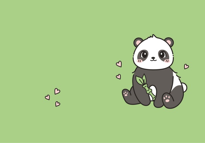 Обложка для паспорта Аниме «Panda», плотность 560 мкм 