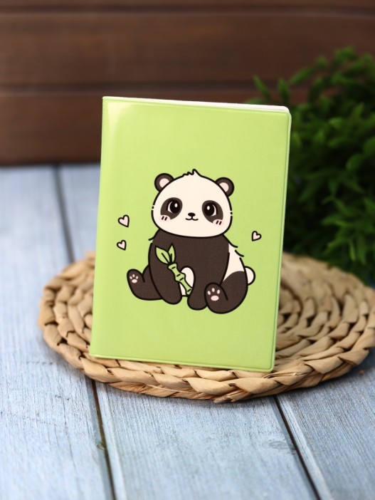 Обложка для паспорта Аниме «Panda», плотность 560 мкм 