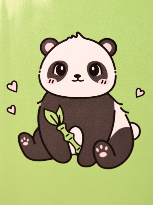 Обложка для паспорта Аниме «Panda», плотность 560 мкм 