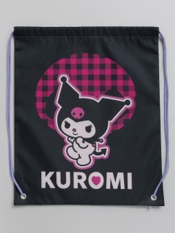 Мешок для обуви "Kuromi", 1 отделение, 43*35 см, полиэстер