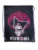 Мешок для обуви "Kuromi", 1 отделение, 43*35 см, полиэстер