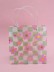 Пакет подарочный прозрачный «Flowers from film», green square (22*21,5*10) 