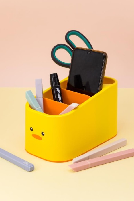 Органайзер настольный &quot;Duck&quot;, yellow 