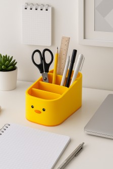 Органайзер настольный "Duck", yellow